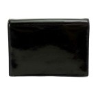 CHANEL JUST A DROP OF NO.5 Clutch Bag Black Enamel Leather