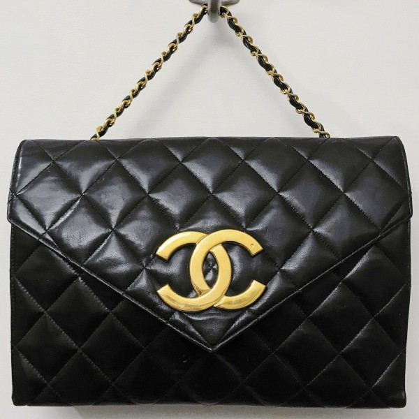 Chanel Jumbo Single Flap Navy Blue Lambskin Classic Bag