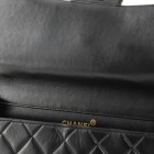 Chanel Double Sided Flap Bag Quilted Lambskin Jumbo
