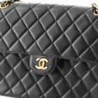 Chanel Double Sided Flap Bag Quilted Lambskin Jumbo