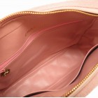AUTHENTIC CHANEL Fringe Matelasse GoldChain Shoulder Bag pink