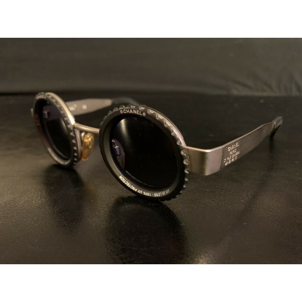 Chanel Camera Lens Sunglasses 10504 90405 S/S 1998