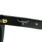 CHANEL CC Logos Sunglasses Eye Wear Black Plastic 01943 94305 Authentic